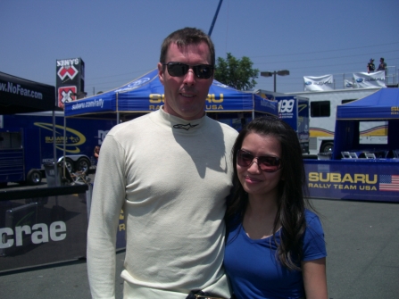 Me with Colin McRae